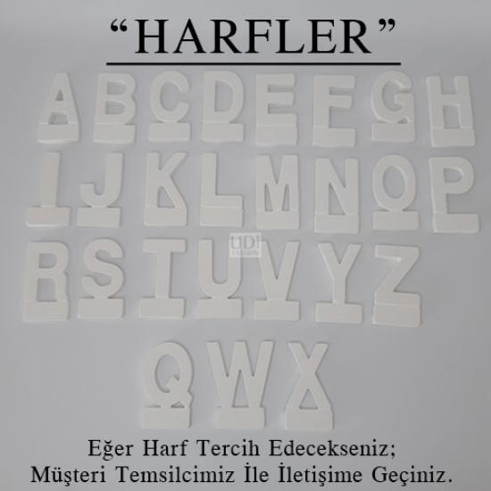 Melek ve Ev No:1 Objeli Dikdörtgen Tealight (3lü Mumluk)