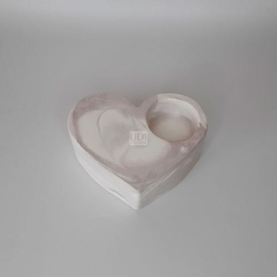 Kalpli Tealight (Mumluk-Bronz Kırçıllı)